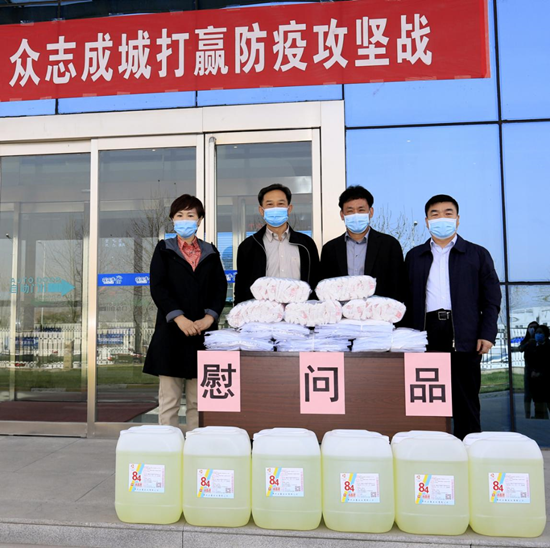 鄭州市人大副主任孫黎、市政府副市長李喜安一行 蒞臨花花牛開展“三送一強”活動